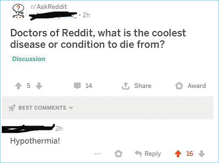 technically true coolest disease