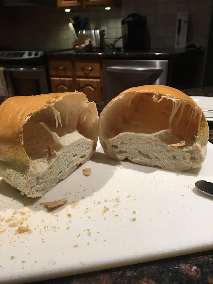 things gone wrong stodgy bread