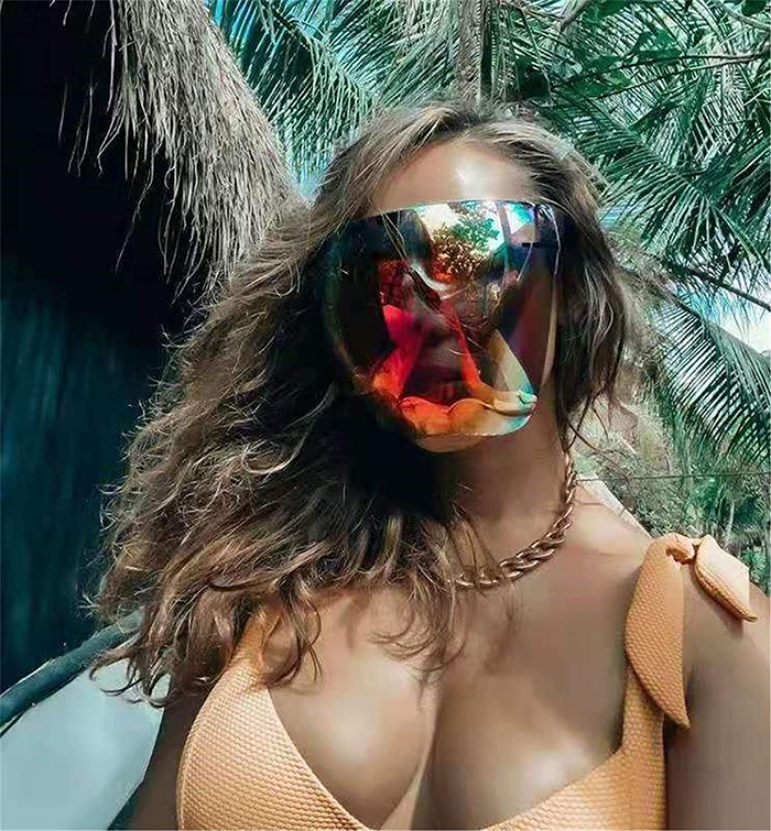 full face sunglasses shield