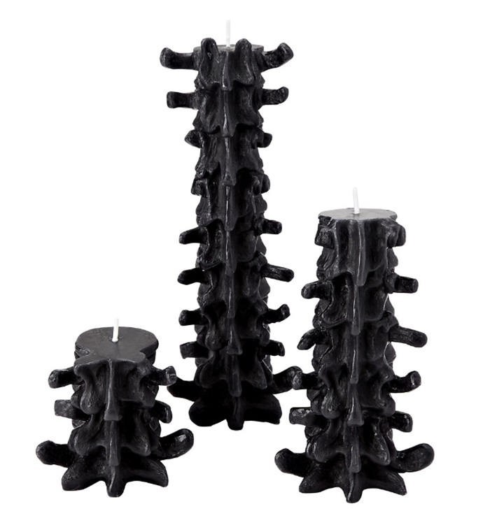 gothic spine candles