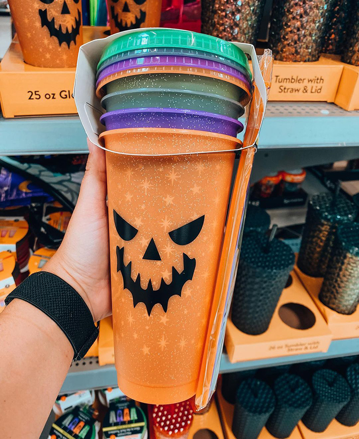 halloween glow in the dark tumblers