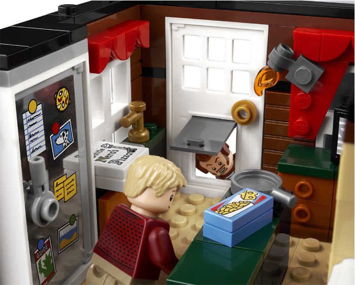 home alone lego set kitchen scene