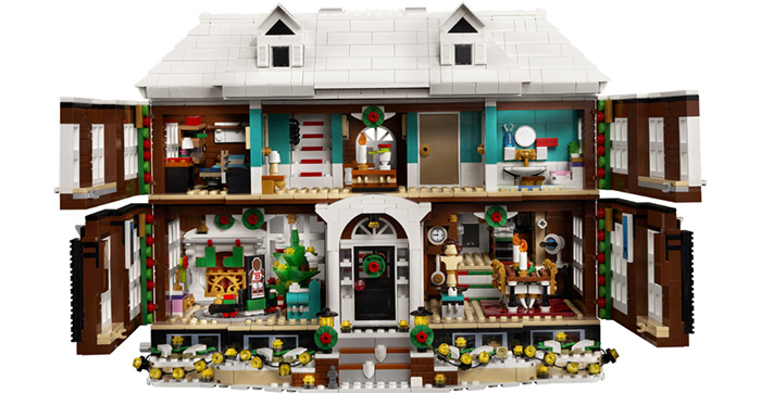 home alone lego set mccallister house
