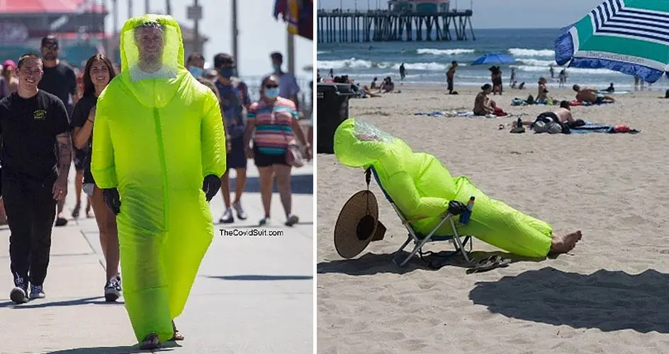 inflatable hazmat suit