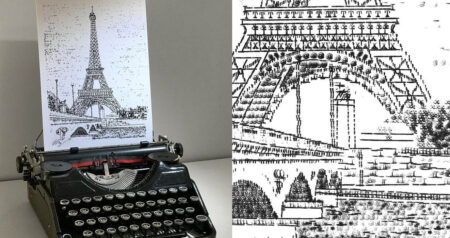 typewriter art