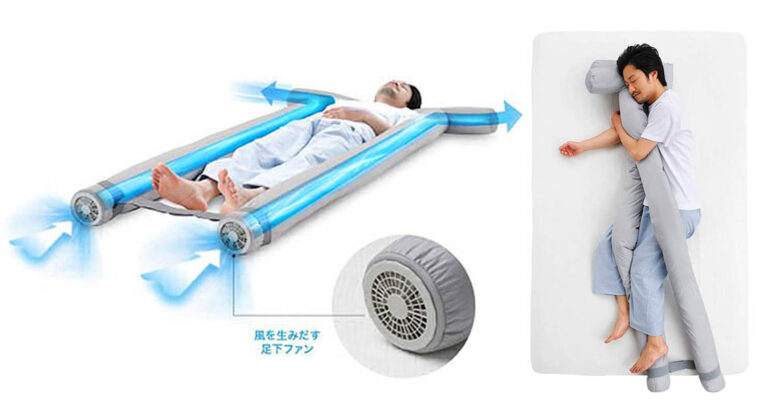 Body Pillow With Built-In Air Conditioner