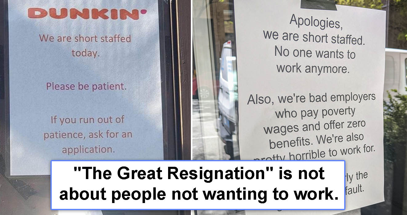 The Great resignation