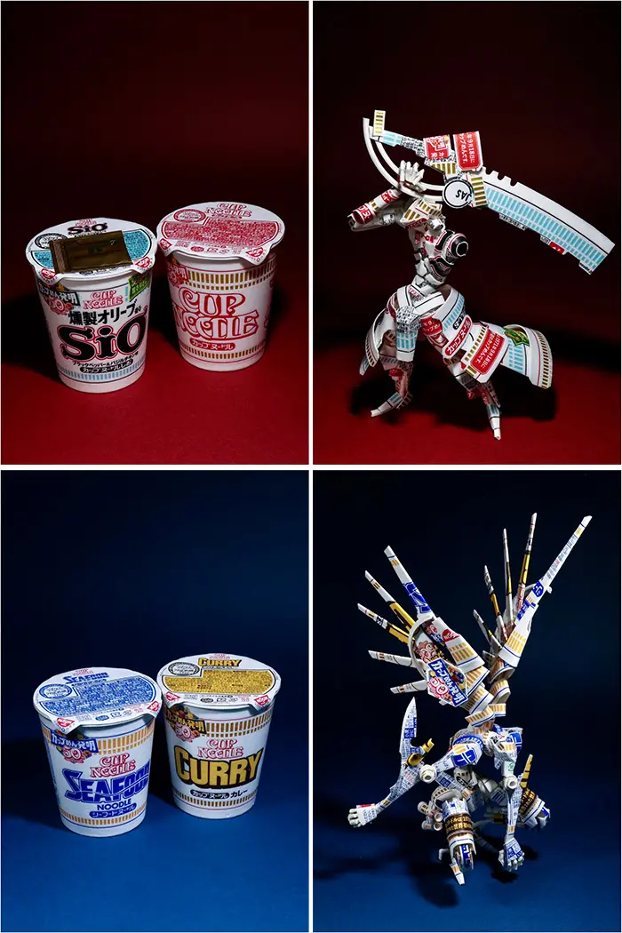 haruki kirigami snack boxes cup noodles
