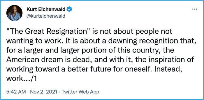 kurt eichenwald the great resignation