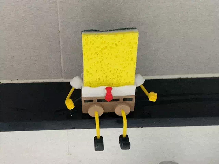 spongebob sponge holder 3d printing