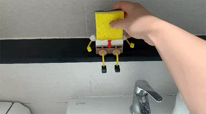 spongebob squarepants 3d model receptacle
