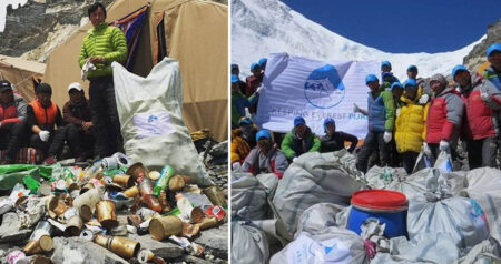 cleaning Mount Everest