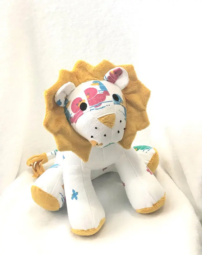 baby first blanket plush lion