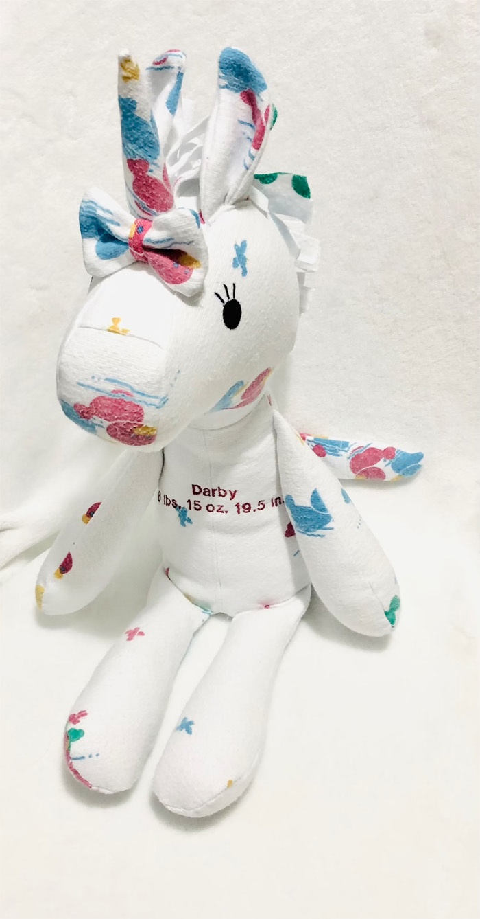 baby first blanket plush unicorn