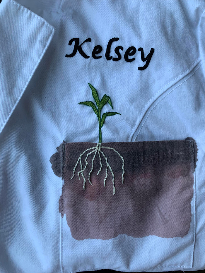 creative needlecraft lab coat soil fertility