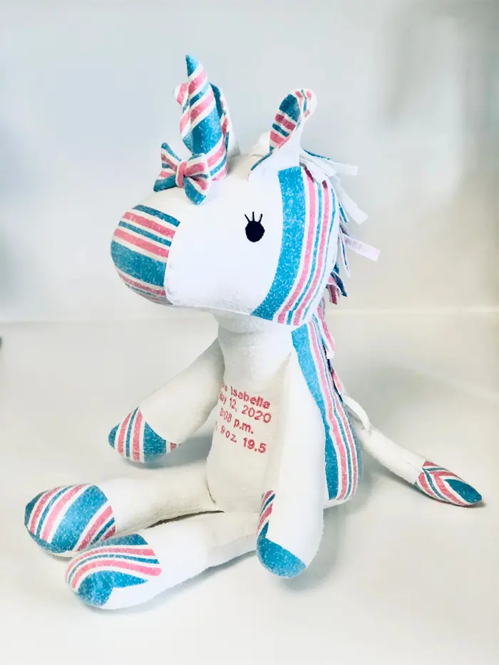 keepsake stuffed animal unicorn