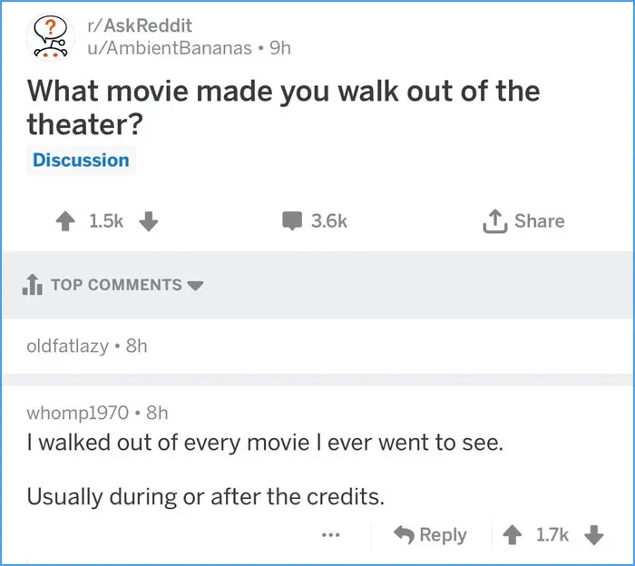 technically true movie walk out