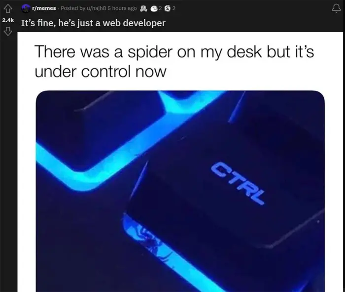 technically true spider under control