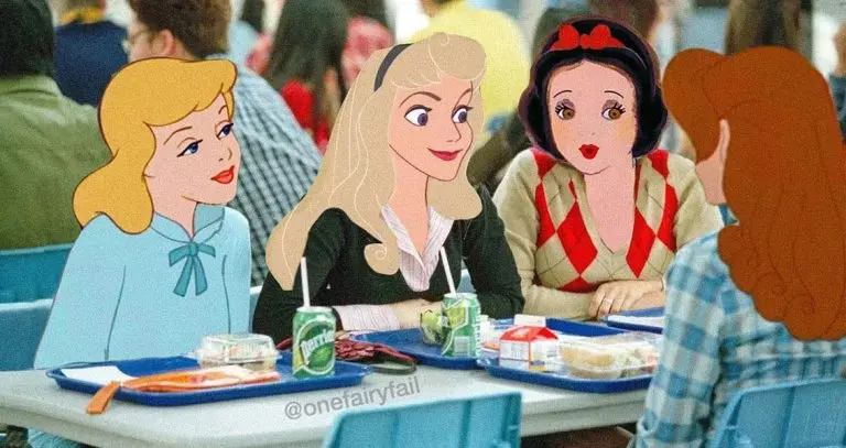 Disney Characters in Modern Situations