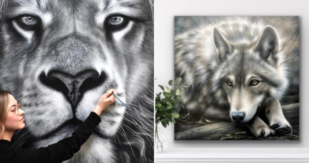 Animal Portrait Paintings