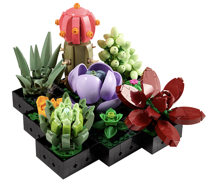 lego succulents building set