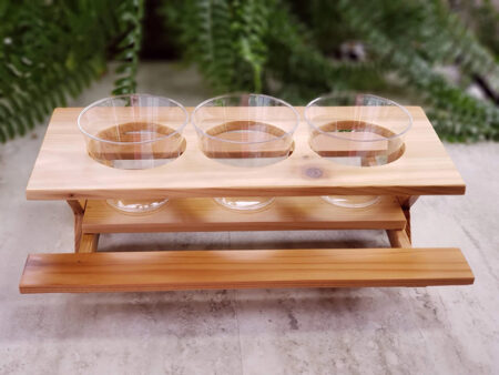 A Tiny Condiment Picnic Table Is The Perfect Companion To Any Feast