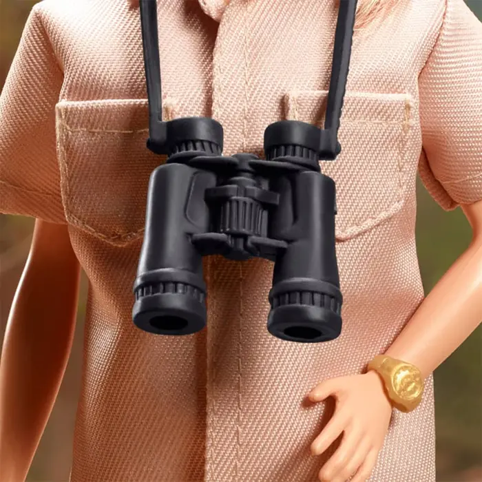 mattel inspiring women series primatologist binoculars