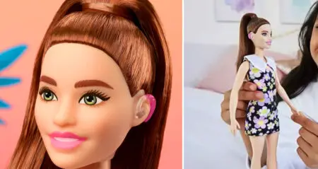 hearing aids Barbie Doll